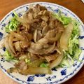 tomo_rico's cooksnap of when they made ひとくちコンロで満足新玉ねぎ豚の生姜焼き.