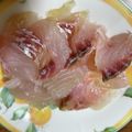 クックH86AFM☆'s cooksnap of when they made 鯛の昆布締め.