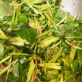ekyy's cooksnap of when they made きゅうりとみつばの梅海苔和え♪.