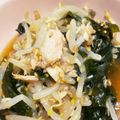 うぱるぱここあ's cooksnap of when they made 生ワカメともやしの中華サラダ☆.