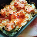 かわゆう1211's cooksnap of when they made 鮭とえのきのチーズ焼き.