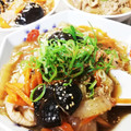クッキン坊主's cooksnap of when they made ☆白菜と豚肉ロースとえのき茸の甘酢あん☆.