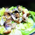 おまたんＬＡＢＯ's cooksnap of when they made スペイン産オリーブオイル♪あさりの酒蒸し.