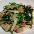 55才のおじさん's cooksnap of when they made 定番！ホーレン草とベーコンのバター炒め.
