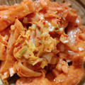 楽楽楽してる's cooksnap of when they made ３分副菜★キムチとちくわのマヨ和え.