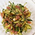 sato3★'s cooksnap of when they made ☆生ハムときゅうりのサラダ☆.