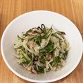 量子♬'s cooksnap of when they made 新玉ねぎと大葉のツナ塩昆布和え♪.