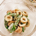 みぽぽ37's cooksnap of when they made ちくわとスナップエンドウの一味マヨ和え♪.