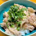 yujif's cooksnap of when they made おろし豚丼.