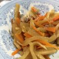didiko's cooksnap of when they made 大根と人参のきんぴら.