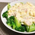 yukimei2's cooksnap of when they made 【楽めし】ブロッコリーとハムと卵のサラダ.