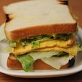 ihara2525's cooksnap of when they made レタスたっぷりシャキシャキサンドイッチ！.