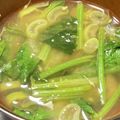 クックM6DK2O☆'s cooksnap of when they made ホエー入り味噌汁♪.