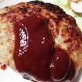 まぶたん's cooksnap of when they made 名店の味で絶品！ハンバーグ.