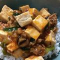 mantacarp's cooksnap of when they made 豆腐を茹でずに本格四川式麻婆豆腐。.