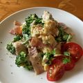 レディー・ババア's cooksnap of when they made ブロッコリーと半熟卵のオーロラサラダ。.