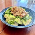 Superlittleboo's cooksnap of when they made 豆腐と納豆とアボカドのザクザク.