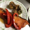 Sac’HiNa's cooksnap of when they made 鮭のムニエル✿ฺバルサミコソース.