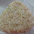 にっこりともちゃん's cooksnap of when they made 居酒屋のみょうがおにぎり.
