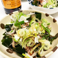 YUKIKI☆'s cooksnap of when they made 【簡単】＊生わかめ（乾燥）のお浸し＊.