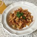 pali's cooksnap of when they made ■豚肉＆トマトのオニオンガーリックパスタ.