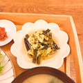 のんちごはん♡'s cooksnap of when they made わらびの卵とじ.