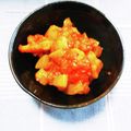 ﾁｲﾁｬﾝﾏﾏ's cooksnap of when they made 冷え性改善！大根と海老チリソース.
