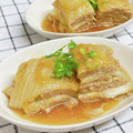 ゆづキッチン's cooksnap of when they made ☆白菜とひき肉の和風ミルフィーユ煮☆.