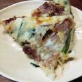 ばたみそーぱん☆'s cooksnap of when they made 米粉でカリふわ！簡単チーズチヂミ.