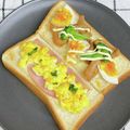 ゆづキッチン's cooksnap of when they made のせて！のせて！ガッツリトースト！.