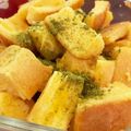 きてぃちゃんまま's cooksnap of when they made パンのみみでパンプディング.