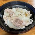 tamaci's cooksnap of when they made レンジで！新玉ねぎと豚肉のぽん酢かけ　　.