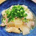 Emihann's cooksnap of when they made 大根と厚揚げのそぼろあん.