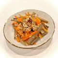 悠LOVE航's cooksnap of when they made 我が家のきんぴら.