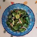 紅茶とチーズケーキ's cooksnap of when they made 簡単酢の物♪胡瓜とカニかまの味噌酢和え.