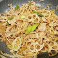 ちょ〜☆'s cooksnap of when they made もやしとレンコンの麻婆風炒め.