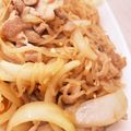 Lulu＊'s cooksnap of when they made しらたき☆豚こま（豚バラ）の生姜焼き♪.