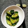 めぐ＊ぴぃ's cooksnap of when they made きゅうりの漬物ゆかり風.