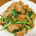 vabochan's cooksnap of when they made ご飯がすすむ♪自慢の豚ニラ大根.