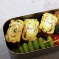 龍青空ママ's cooksnap of when they made ネギとベーコン塩麹卵焼き.
