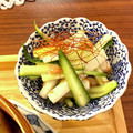 蘭子222's cooksnap of when they made 長芋ときゅうりの梅肉和え.