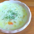 ちーまぐ's cooksnap of when they made ☆あったか！具だくさんミルクスープ♪.