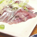 ゆみも0108's cooksnap of when they made アジのおろし方～アジのお刺身～.