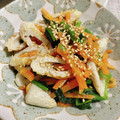 ＊＊めろん＊＊'s cooksnap of when they made 簡単！ちくわとほうれん草のナムル.