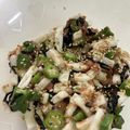 ブラック＊スワン's cooksnap of when they made オクラと長芋のさっぱり梅肉和え.
