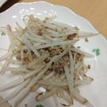 りいこりんご's cooksnap of when they made ３分レシピ★もやしの肉味噌炒め.