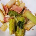トッチのママ's cooksnap of when they made うるいとベーコンのおかか炒め.