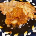 Lili81's cooksnap of when they made やわらかトンテキ☆玉ねぎソース.