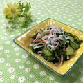 toraちゃん♪'s cooksnap of when they made きゅうりとワカメの酢の物～かぼすでどうぞ.