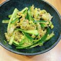 ぽにょ２５'s cooksnap of when they made 白菜ときゅうりのサラダ.